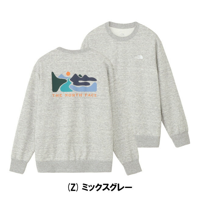 THE NORTH FACE ザ・ノース・フェイス Graphic Sweat Crew グラフィックスウェットクルー NT62585