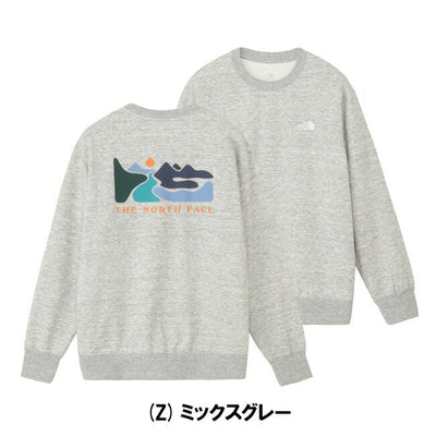 THE NORTH FACE ザ・ノース・フェイス Graphic Sweat Crew グラフィックスウェットクルー NT62585