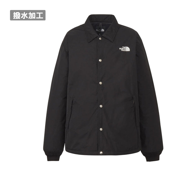 IKKI NOT DEAD ブラックナイロンコーチジャケット L Insulated Coach Jacket インシュレーテッドコーチジャケット NY82550