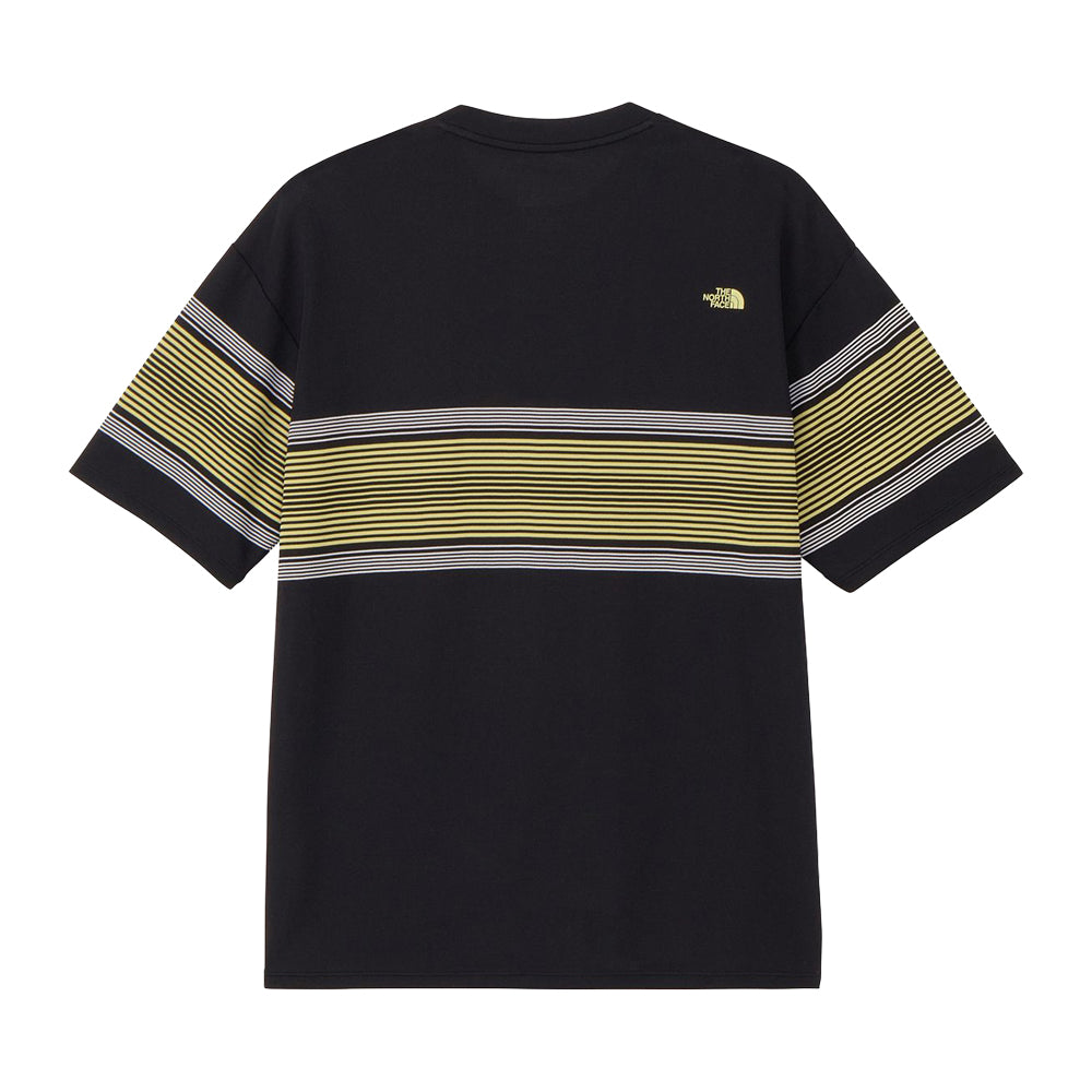 THE NORTH FACE - S/S Free Run Panel Border Crew ショートスリーブ