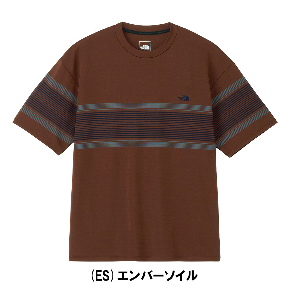 THE NORTH FACE | S/S Free Run Panel Border Crew ショートスリーブ 