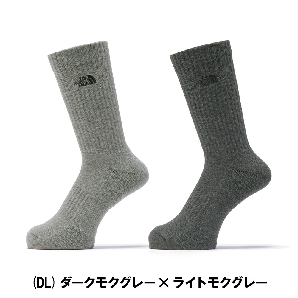 THE NORTH FACE ザ・ノース・フェイス - TNFロゴ2Pクルー NN82610