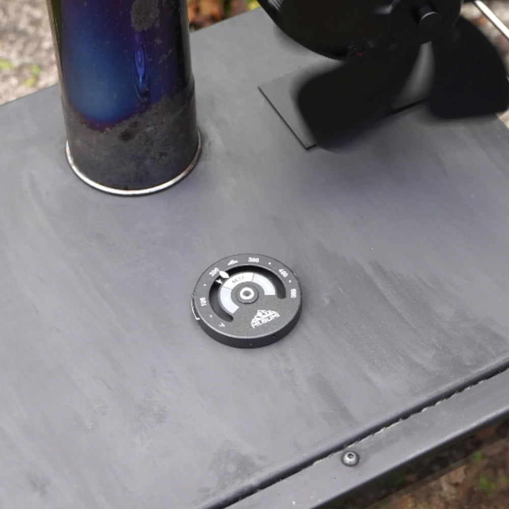 Magnetic Stove Thermometer Enamel Coat マグネット式ストーブ温度計EC SF25FWTM-EC