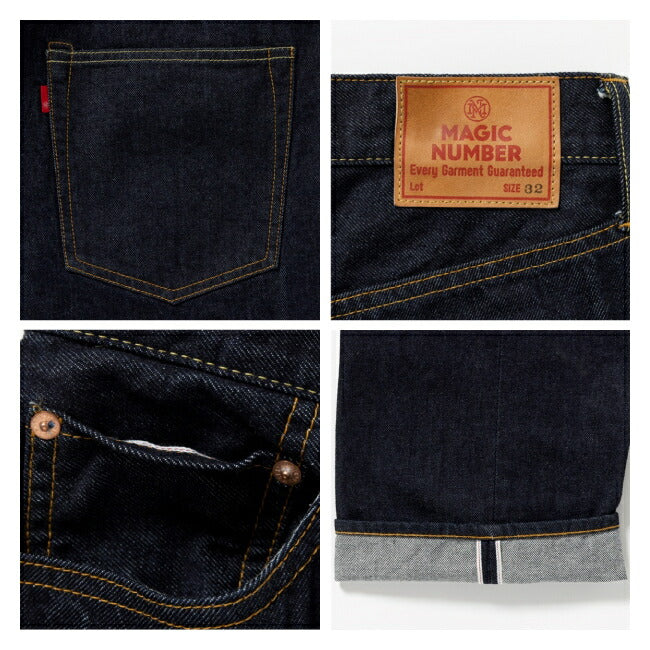 MAGICNUMBER マジックナンバー 301 ORIGINAL STANDARD DENIM PANTS 301オリジナルスタンダードデニムパンツ STD-D02