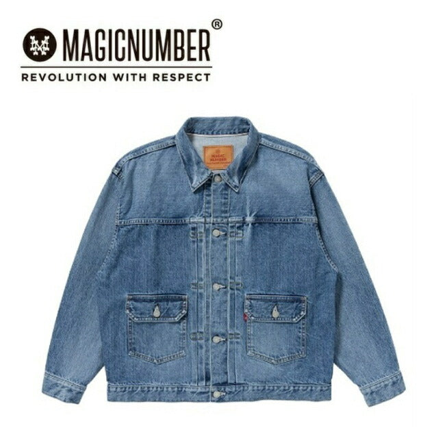 MAGICNUMBER マジックナンバー 307 TRACKER JACKET(VINTAGE WASH) 307トラッカージャケット(ヴィンテージウォッシュ) STD-J02