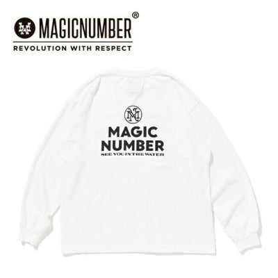 MAGICNUMBER マジックナンバー STOCK LOGO US COTTON L/S T-SHIRT ストックロゴUSロングスリーブティーシャツ 25SS-MN008