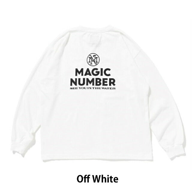 MAGICNUMBER マジックナンバー STOCK LOGO US COTTON L/S T-SHIRT ストックロゴUSロングスリーブティーシャツ 25SS-MN008