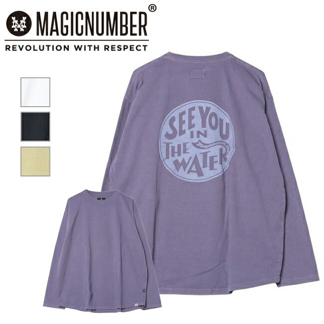 MAGICNUMBER マジックナンバー SEE YOU IN THE WATER XV US COTTON T-SHIRT シーユーインザウォーターXVUSコットンティーシャツ 25SS-MN010