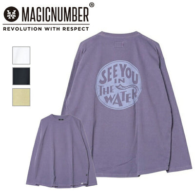 MAGICNUMBER マジックナンバー SEE YOU IN THE WATER XV US COTTON T-SHIRT シーユーインザウォーターXVUSコットンティーシャツ 25SS-MN010
