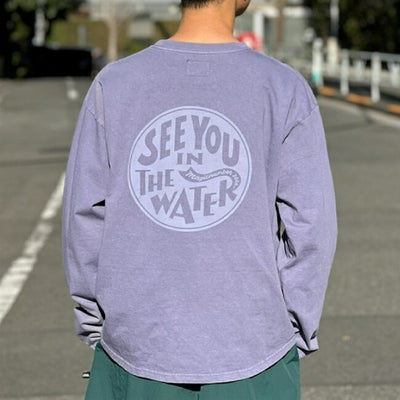 MAGICNUMBER マジックナンバー SEE YOU IN THE WATER XV US COTTON L/S T-SHIRT シーユーインザウォーターXVUSコットンロングスリーブティーシャツ 25SS-MN011