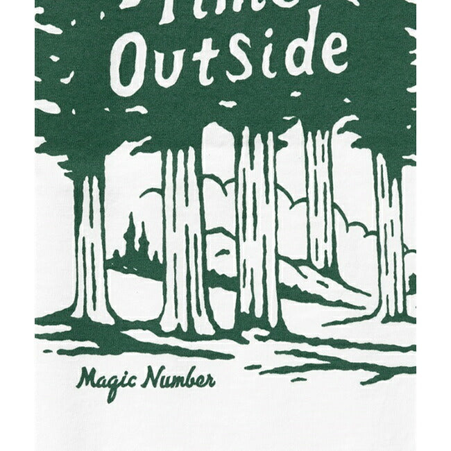 MAGICNUMBER マジックナンバー OUTSIDE T-SHIRT アウトサイドTシャツ 25SS-MN016