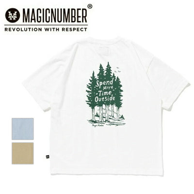 MAGICNUMBER マジックナンバー OUTSIDE T-SHIRT アウトサイドTシャツ 25SS-MN016