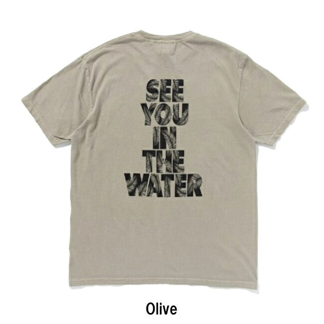 MAGICNUMBER マジックナンバー SEE YOU IN THE WATER LEAF T-SHIRT シーユーインザウォーターリーフTシャツ 25SS-MN019
