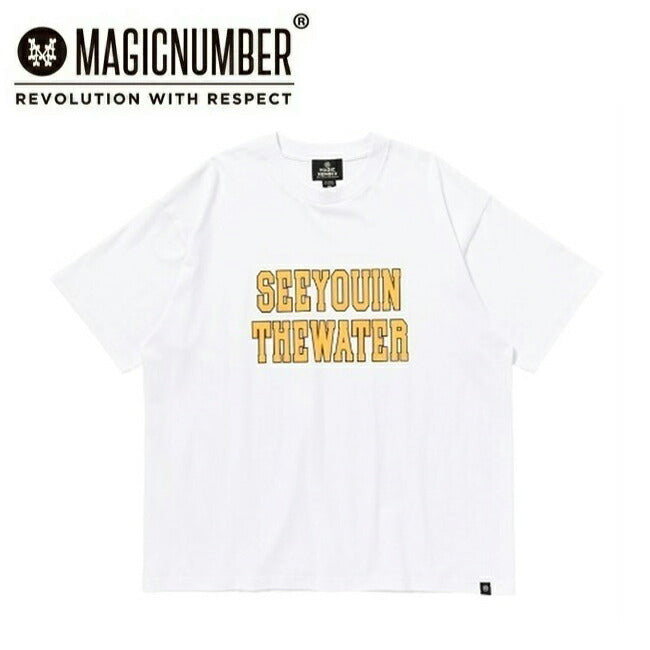 MAGICNUMBER マジックナンバー SEE YOU IN THE WATER VARSITY T-SHIRT シーユーインザウォーターバーシティTシャツ 25SS-MN021