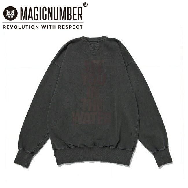 SEE YOU IN THE WATER PIGMENT CREW SWEAT シーユーインザウォーターピグメントクルースウェット 25AW-MN027