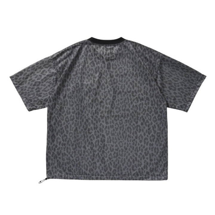 MAGICNUMBER - MESH LEOPARD T-SHIRT メッシュレオパードTシャツ 26SS