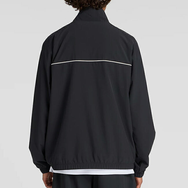 New Balance ニューバランス Mesh Lined Woven Track Jacket Black メッシュラインドウーブントラックジャケット AMJ53170