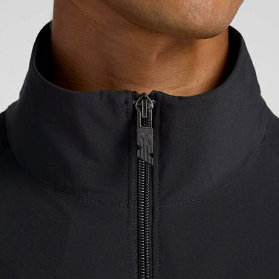 New Balance ニューバランス Mesh Lined Woven Track Jacket Black メッシュラインドウーブントラックジャケット AMJ53170