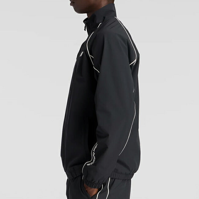 Brushed Tricot Lined Woven Track Jacket ブラッシュドトリコットラインドウーブンジャケット AMJ53171 BK