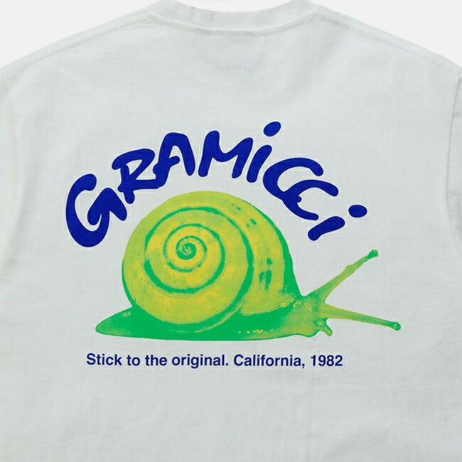 Gramicci | Gramicci グラミチ SNAIL TEE スネイルTシャツ G5SU-T162