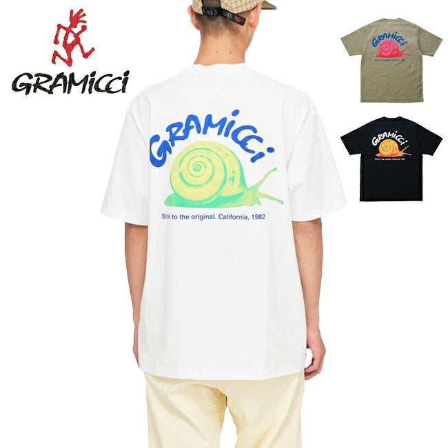 Gramicci - Gramicci グラミチ SNAIL TEE スネイルTシャツ G5SU-T162