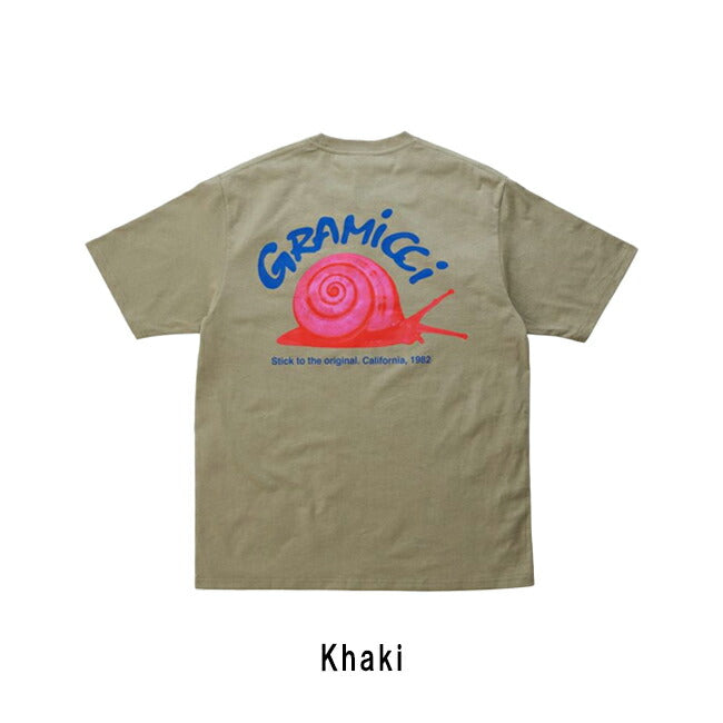 Gramicci グラミチ SNAIL TEE スネイルTシャツ G5SU-T162