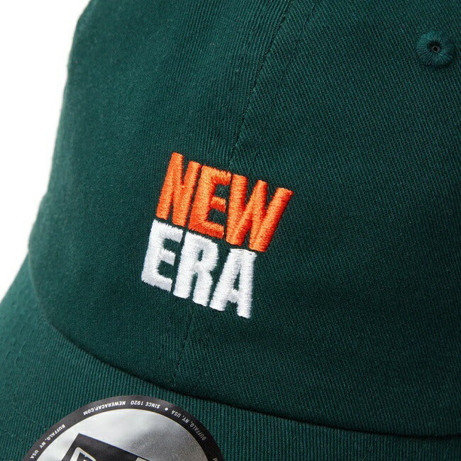 NEWERA ニューエラ カジュアルクラシック Square New Era スクエアニューエラロゴ ダークグリーン 14388448