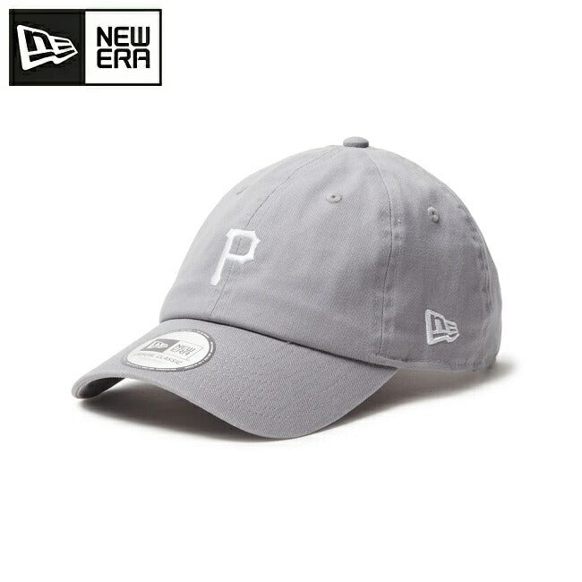 NEWERA ニューエラ カジュアルクラシック MLB Casual Classic ピッツバーグ・パイレーツ ミッドロゴ グレー 14388452