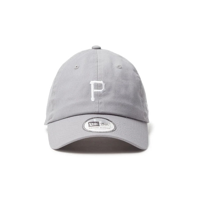 NEWERA ニューエラ カジュアルクラシック MLB Casual Classic ピッツバーグ・パイレーツ ミッドロゴ グレー 14388452