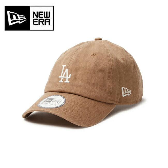 NEWERA ニューエラ カジュアルクラシック MLB Casual Classic ロサンゼルス・ドジャース ミッドロゴ カーキ 14388455