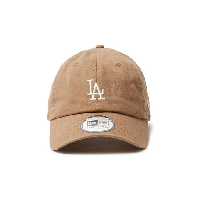 NEWERA ニューエラ カジュアルクラシック MLB Casual Classic ロサンゼルス・ドジャース ミッドロゴ カーキ 14388455
