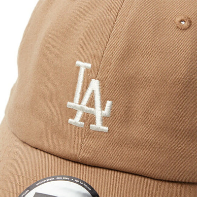 NEWERA ニューエラ カジュアルクラシック MLB Casual Classic ロサンゼルス・ドジャース ミッドロゴ カーキ 14388455