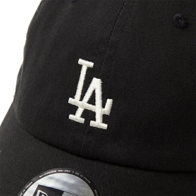 NEWERA ニューエラ カジュアルクラシック MLB Casual Classic ロサンゼルス・ドジャース ミッドロゴ ブラック 14388456