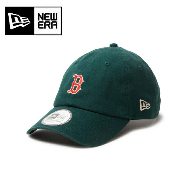 NEWERA ニューエラ カジュアルクラシック MLB Casual Classic ボストン・レッドソックス ミッドロゴ ダークグリーン 14388458