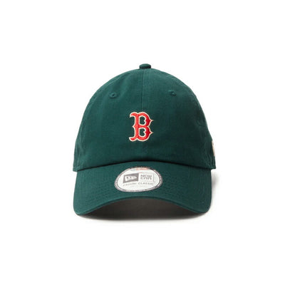 NEWERA ニューエラ カジュアルクラシック MLB Casual Classic ボストン・レッドソックス ミッドロゴ ダークグリーン 14388458