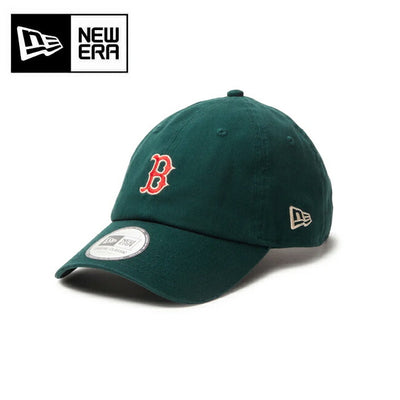 NEWERA ニューエラ カジュアルクラシック MLB Casual Classic ボストン・レッドソックス ミッドロゴ ダークグリーン 14388458