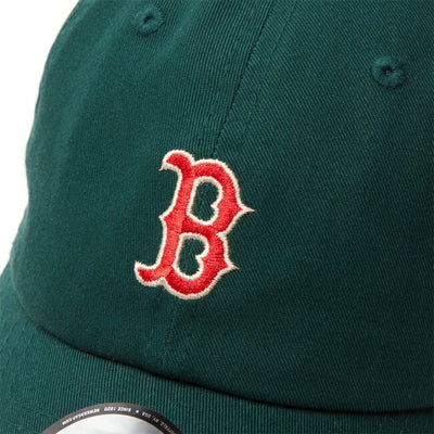 NEWERA ニューエラ カジュアルクラシック MLB Casual Classic ボストン・レッドソックス ミッドロゴ ダークグリーン 14388458