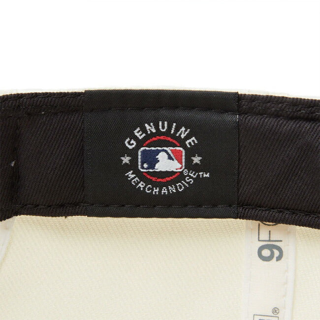 NEWERA ニューエラ 9FORTY MLB Woven Label ニューヨーク・ヤンキース クロームホワイト 14388676