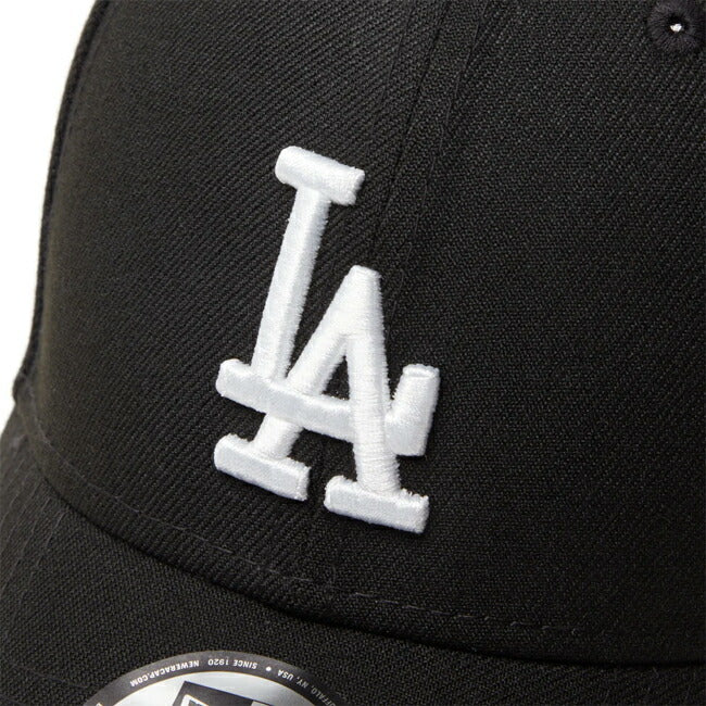 NEWERA ニューエラ 9FORTY MLB Woven Label ロサンゼルス・ドジャース ブラック 14388677