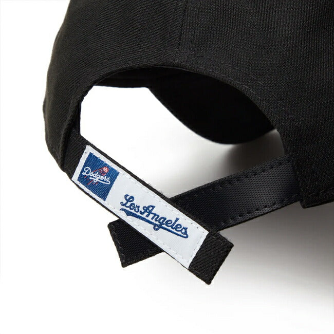 NEWERA ニューエラ 9FORTY MLB Woven Label ロサンゼルス・ドジャース ブラック 14388677