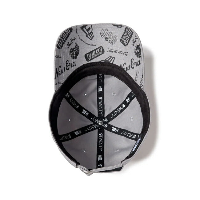 NEWERA ニューエラ 9TWENTY Monogram Pattern ボックスロゴ TPUパッチ グレー 14388757