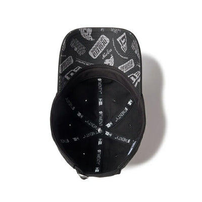 NEWERA ニューエラ 9TWENTY Monogram Pattern ボックスロゴ TPUパッチ ブラック 14388758