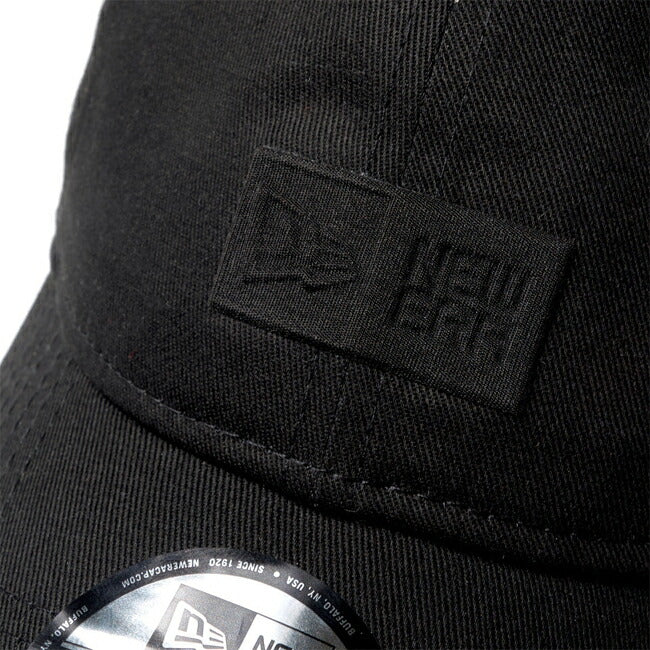 NEWERA ニューエラ 9TWENTY Monogram Pattern ボックスロゴ TPUパッチ ブラック 14388758