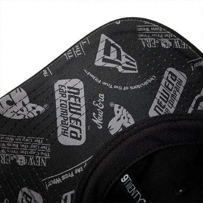 NEWERA ニューエラ 9TWENTY Monogram Pattern ボックスロゴ TPUパッチ ブラック 14388758