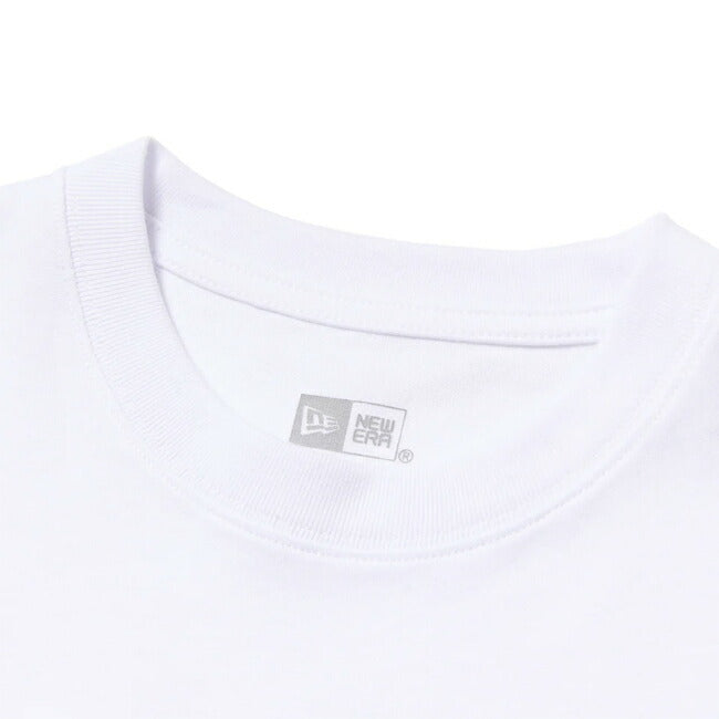 NEWERA ニューエラ 半袖 オーバーサイズド コットン Tシャツ MLBチームロゴ ホワイト 14410063