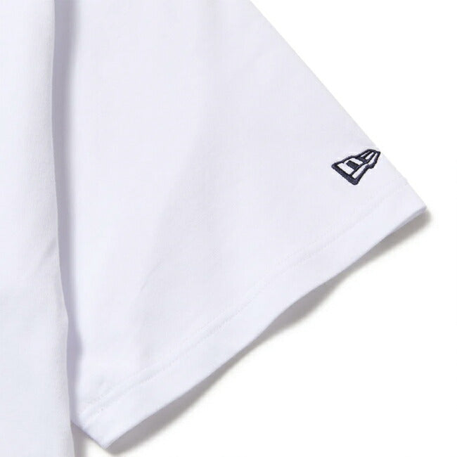 NEWERA ニューエラ 半袖 オーバーサイズド コットン Tシャツ MLBチームロゴ ホワイト 14410063