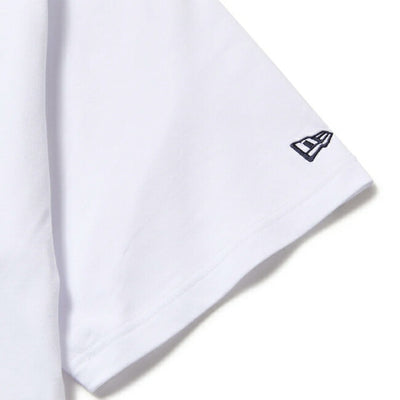 NEWERA ニューエラ 半袖 オーバーサイズド コットン Tシャツ MLBチームロゴ ホワイト 14410063