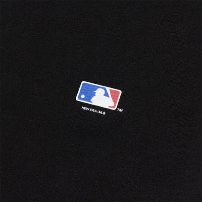 NEWERA ニューエラ 半袖 オーバーサイズド コットン Tシャツ MLBチームロゴ ブラック 14410064