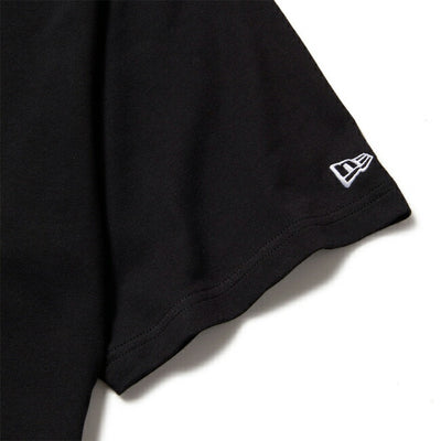 NEWERA ニューエラ 半袖 オーバーサイズド コットン Tシャツ MLBチームロゴ ブラック 14410064