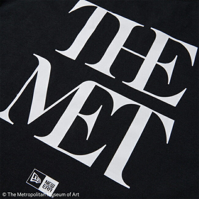 NEWERA ニューエラ 半袖 オーバーサイズド コットン Tシャツ The Met ブラック 14457270